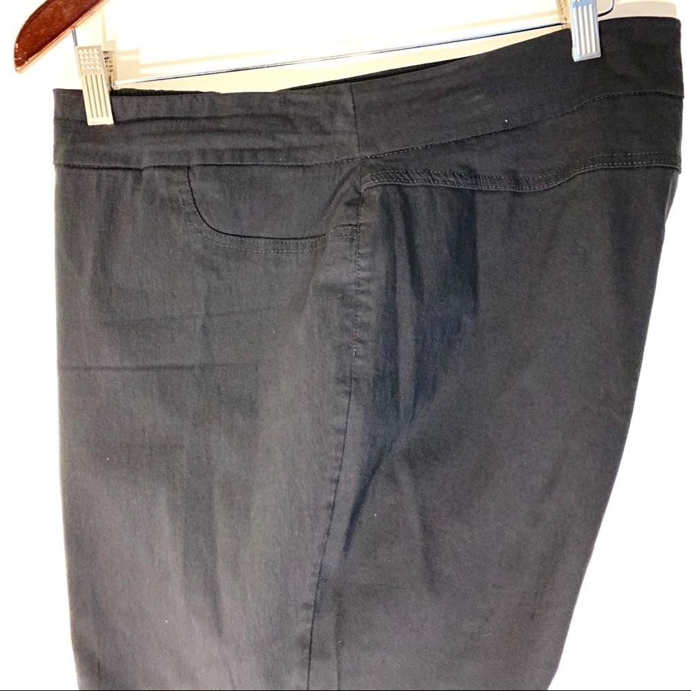 Multiples Slim-sation Black Pull On Stretch Pants